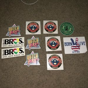 Dutch Bros stickers